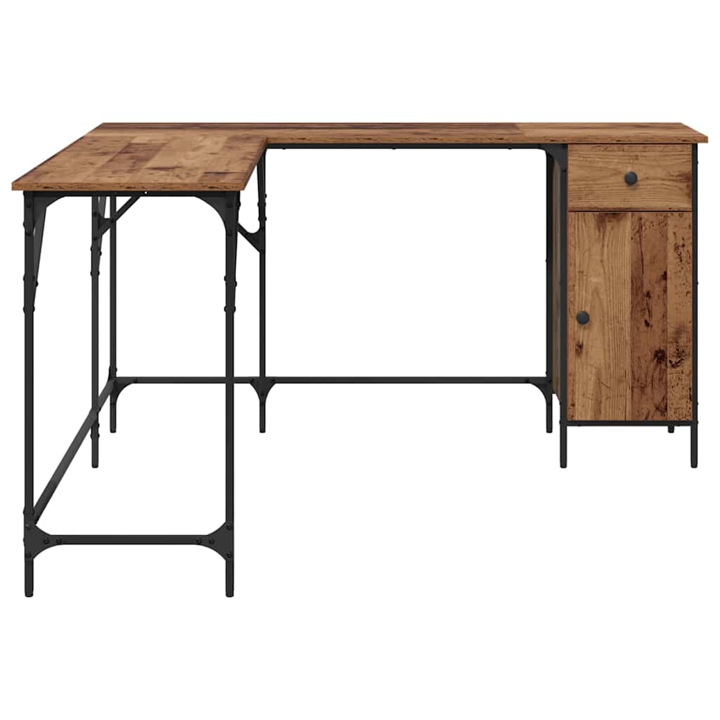 Escritorio Madera Vieja 141 x 141 x 75 cm Madera contrachapada