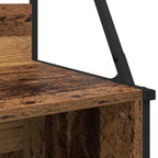 Perchero para ropa con estante Madera Vieja 100 x 41 x 184 cm