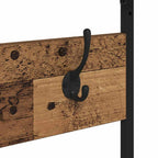 Perchero para ropa con estante Madera Vieja 100 x 41 x 184 cm
