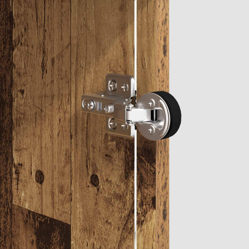 Vitrina Madera vieja 35 x 37 x 76 cm Madera contrachapada