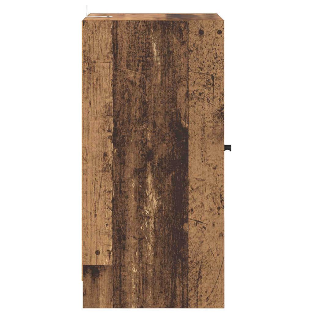 Vitrina Madera vieja 35 x 37 x 76 cm Madera contrachapada