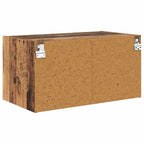 Armarios de pared 2 pcs Madera Vieja 68 x 37 x 35 cm