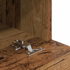 Gabinetes de pared para TV 2 pcs Madera Vieja 60 x 30 x 30 cm