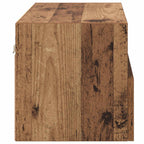 Gabinetes de pared para TV 2 pcs Madera Vieja 60 x 30 x 30 cm