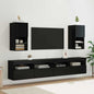 Conjunto de mueble de TV 2 pcs Roble Negro 30,5 x 30 x 102 cm