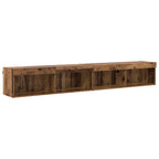 Conjunto de mueble de TV 2 pcs Madera vieja 100 x 30 x 30 cm