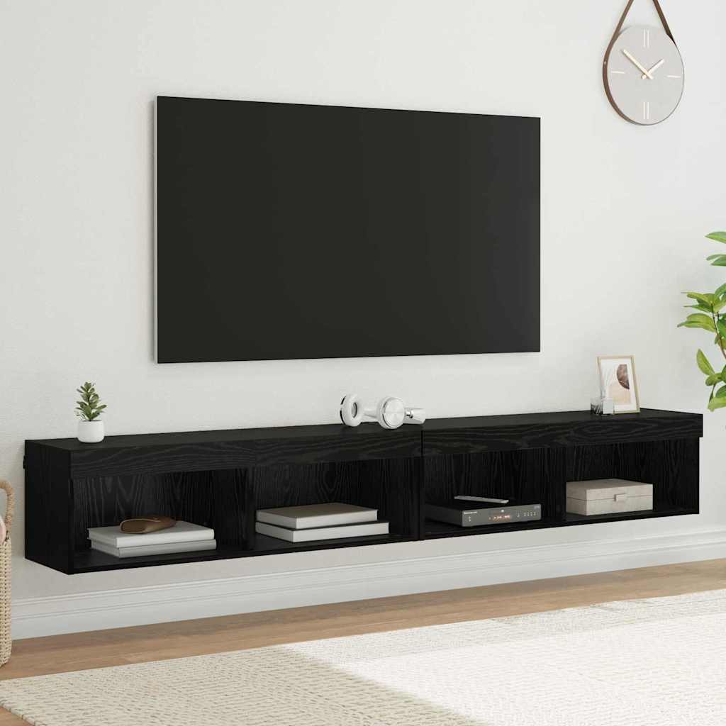 Conjunto de mueble de TV 2 pcs Madera vieja 100 x 30 x 30 cm