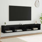 Conjunto de mueble de TV 2 pcs Madera vieja 100 x 30 x 30 cm