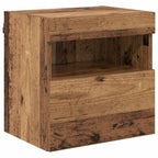 Gabinetes de pared para TV 2 pcs Madera Vieja 40 x 30 x 40 cm