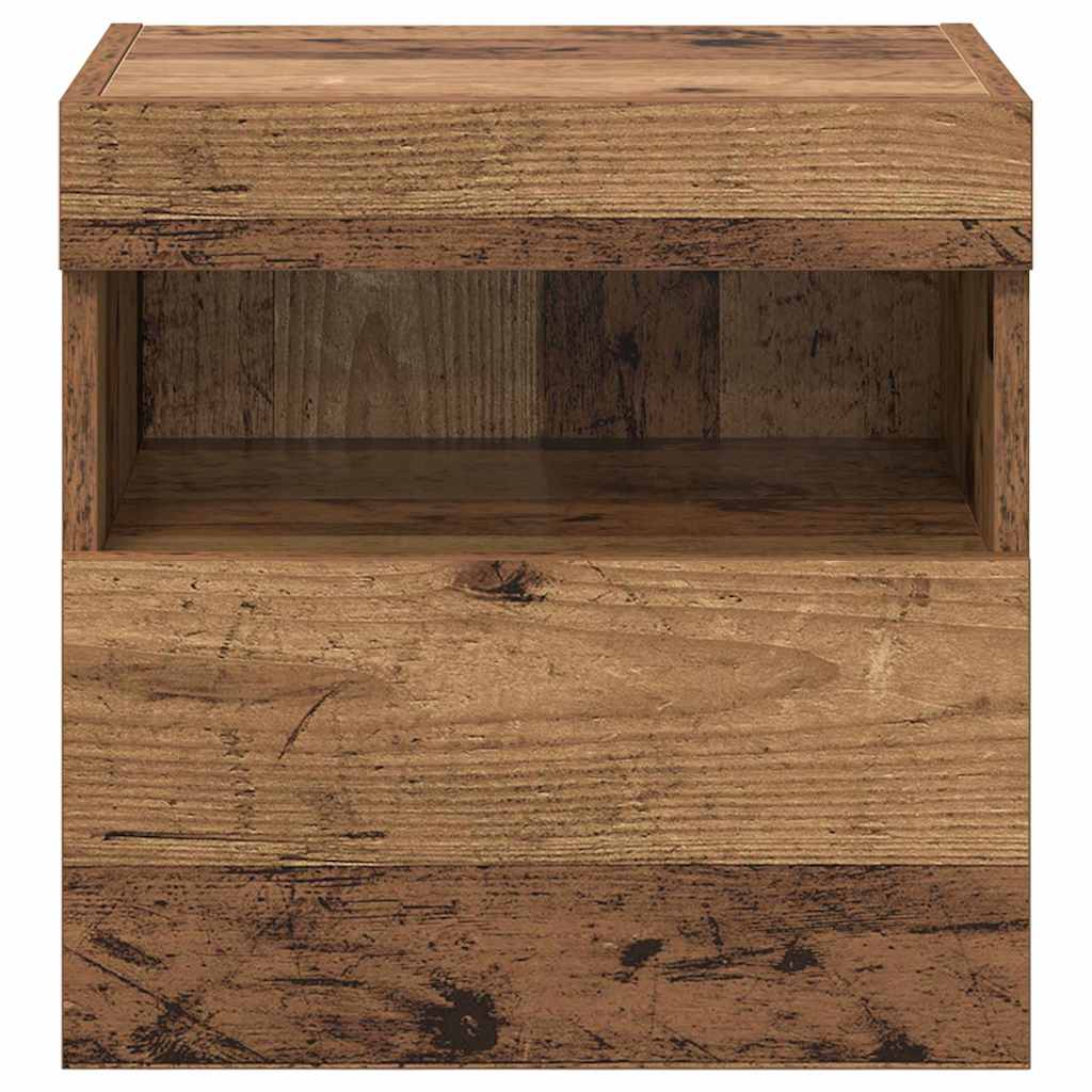 Gabinetes de pared para TV 2 pcs Madera Vieja 40 x 30 x 40 cm
