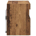 Gabinetes de pared para TV 2 pcs Madera Vieja 40 x 30 x 40 cm