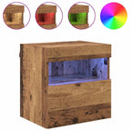 Gabinetes de pared para TV 2 pcs Madera Vieja 40 x 30 x 40 cm