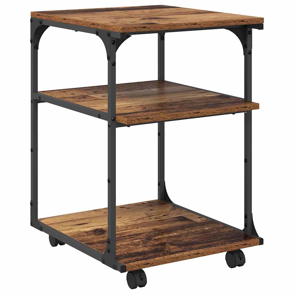 Soporte para Impresora Madera Vieja 43 x 48 x 64 cm