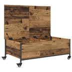 Mesa de Café Madera envejecida 91 x 55 x 32 cm
