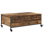Mesa de Café Madera envejecida 91 x 55 x 32 cm
