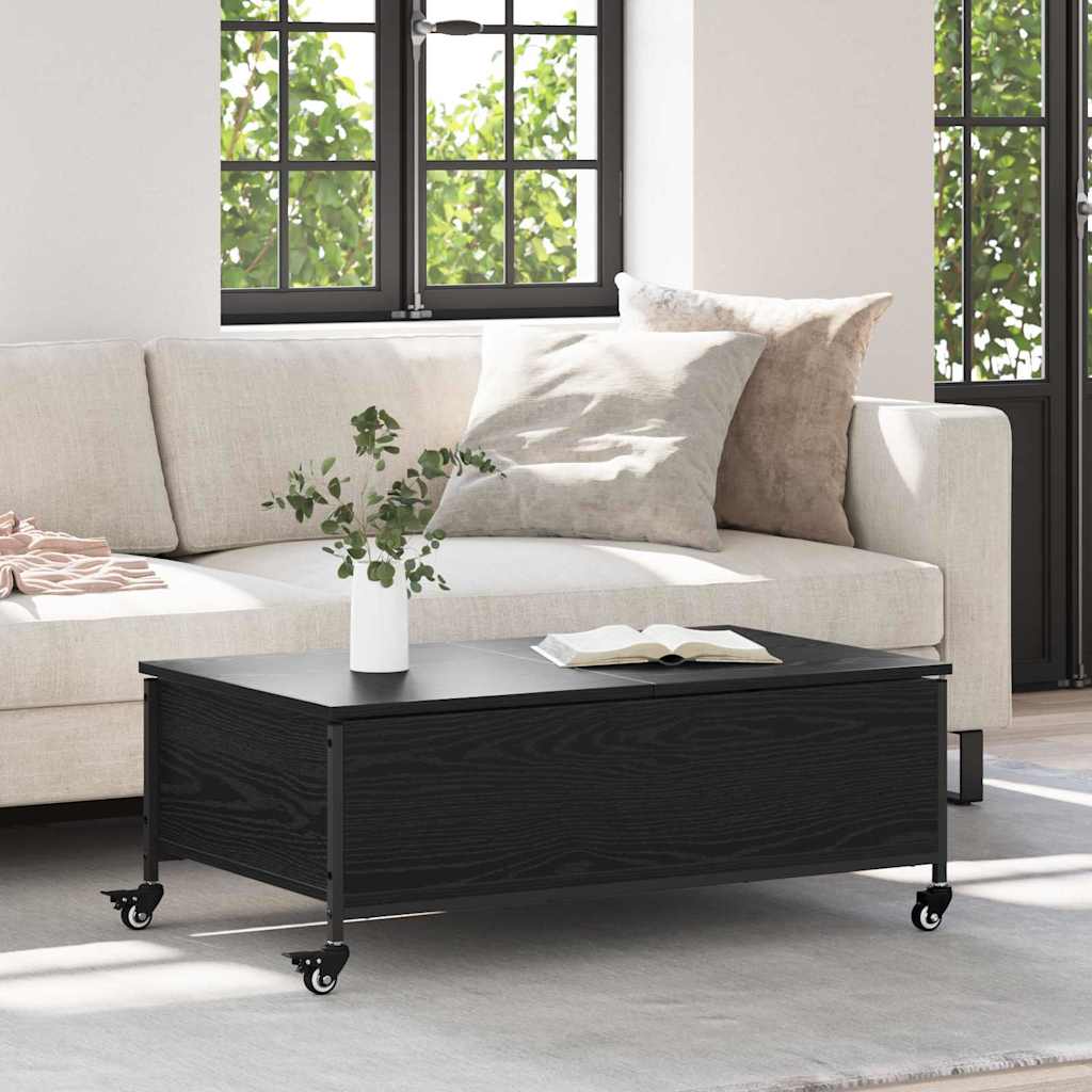 Aged Wood Coffee Table 91 x 55 x 32 cm