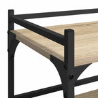 Carro de Cocina Roble Sonoma 50 x 35 x 75,5 cm