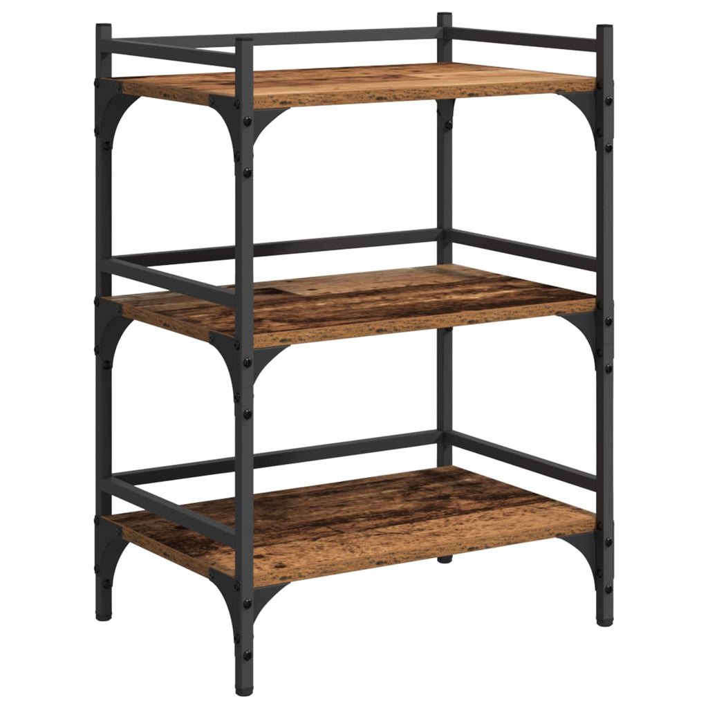 Carro de Cocina Madera Vieja 50 x 35 x 75.5 cm