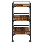 Carro de Cocina Madera Vieja 50 x 35 x 75.5 cm