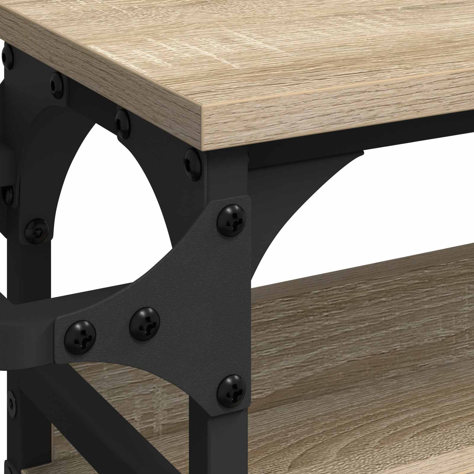 Carro de Cocina Roble Sonoma 53 x 20 x 76 cm