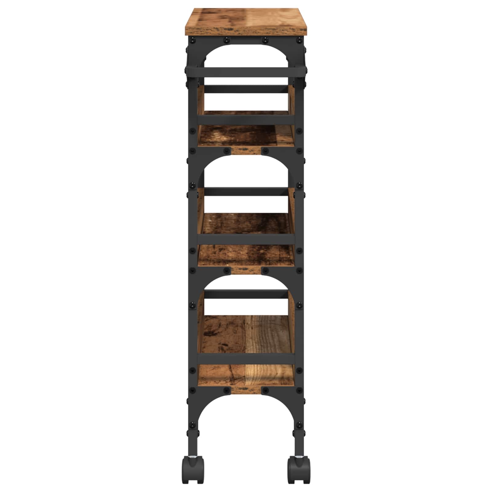 Carro de Cocina Madera Vieja 53 x 20 x 76 cm