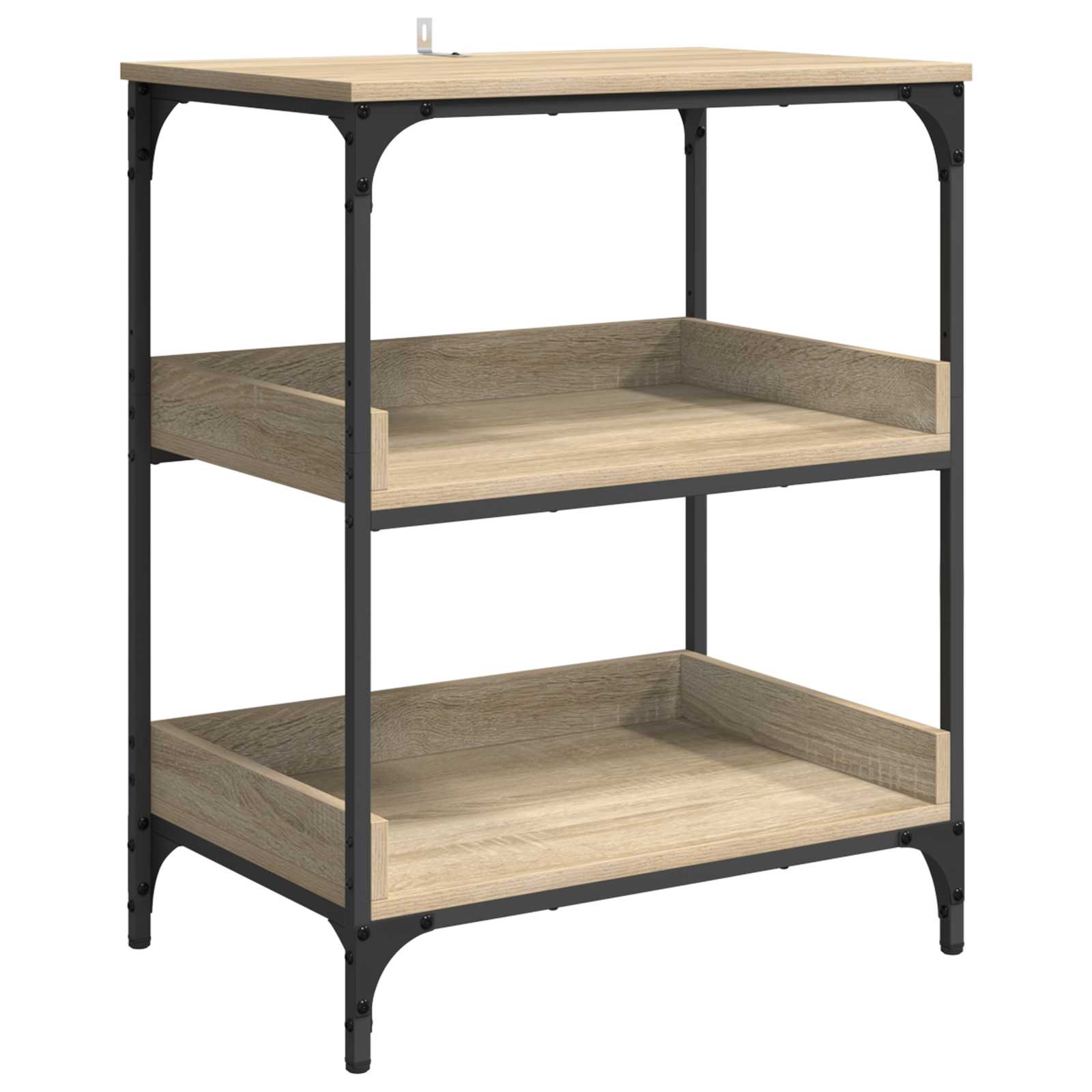 Carro de Cocina Roble Sonoma 60 x 41 x 80,5 cm