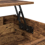 Mesa de Café Madera envejecida 100 x 55 x 48.5 cm