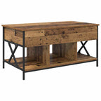 Mesa de Café Madera envejecida 100 x 55 x 48.5 cm