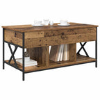 Mesa de Café Madera envejecida 100 x 55 x 48.5 cm