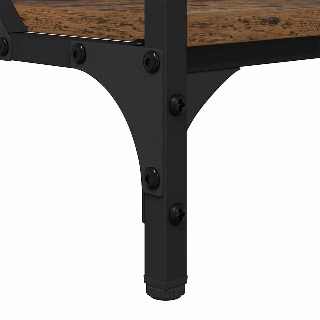 Mesa de Café Madera Vieja 100 x 50 x 50 cm Madera contrachapada