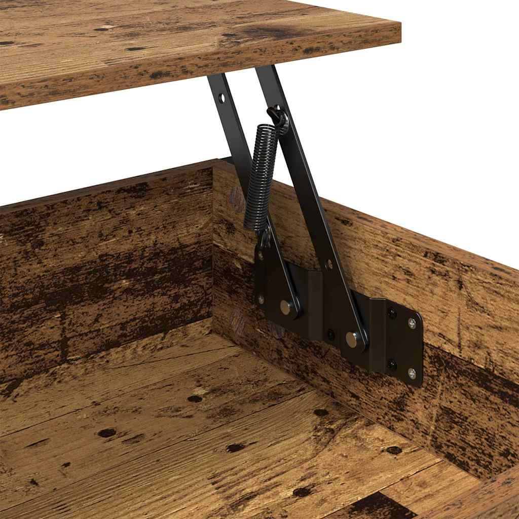 Mesa de Café Madera Vieja 100 x 50 x 50 cm Madera contrachapada