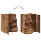 Vitrina Madera Vieja 59 x 39 x 80 cm Madera contrachapada