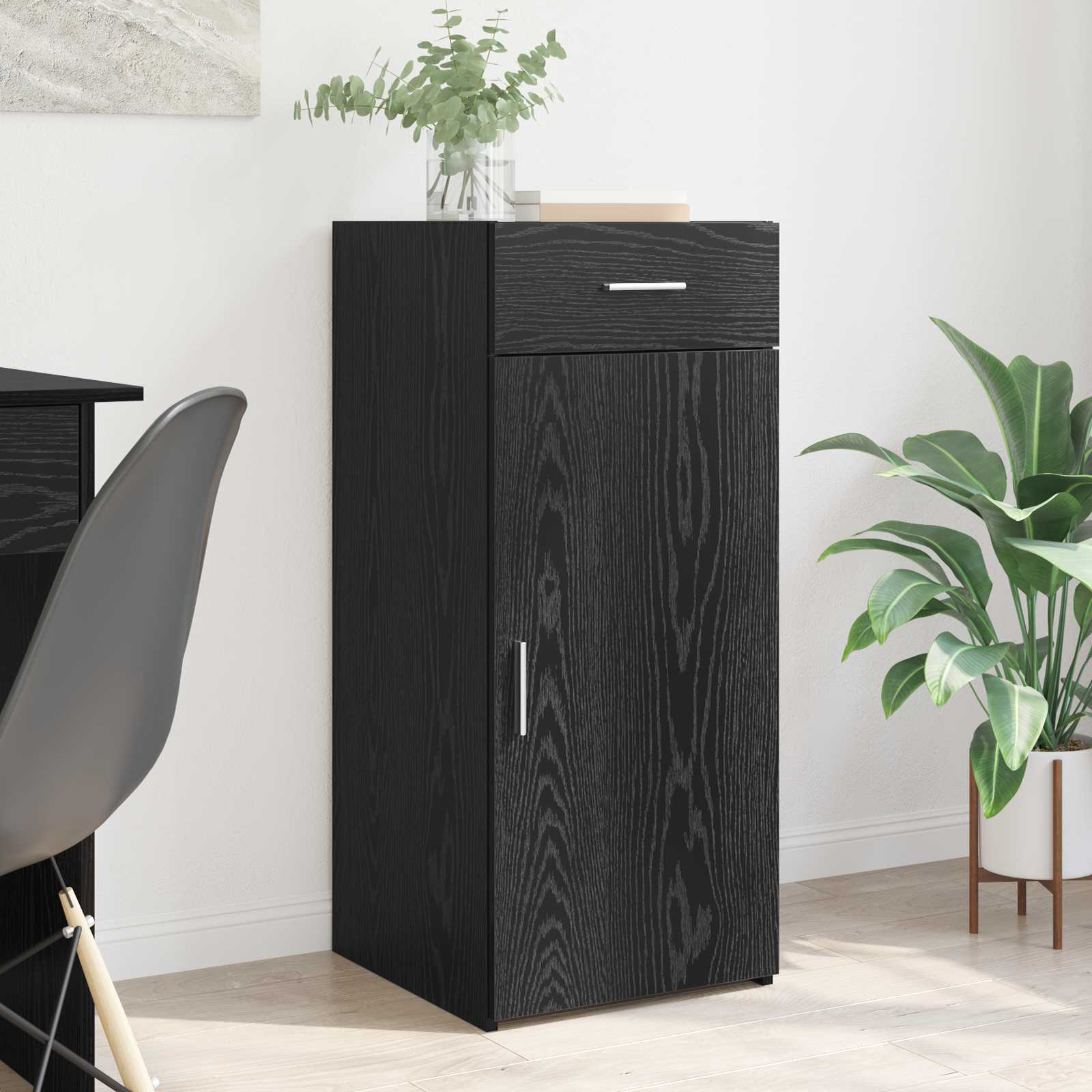 Old wood storage cabinet 40 x 42.5 x 93 cm