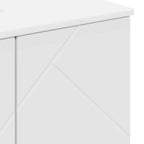 Gabinete de Baño 61 x 35 x 64 cm Madera contrachapada & Metal