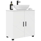 Gabinete de Baño 61 x 35 x 64 cm Madera contrachapada & Metal