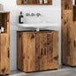 Bathroom Cabinet 61 x 35 x 64 cm Plywood & Metal