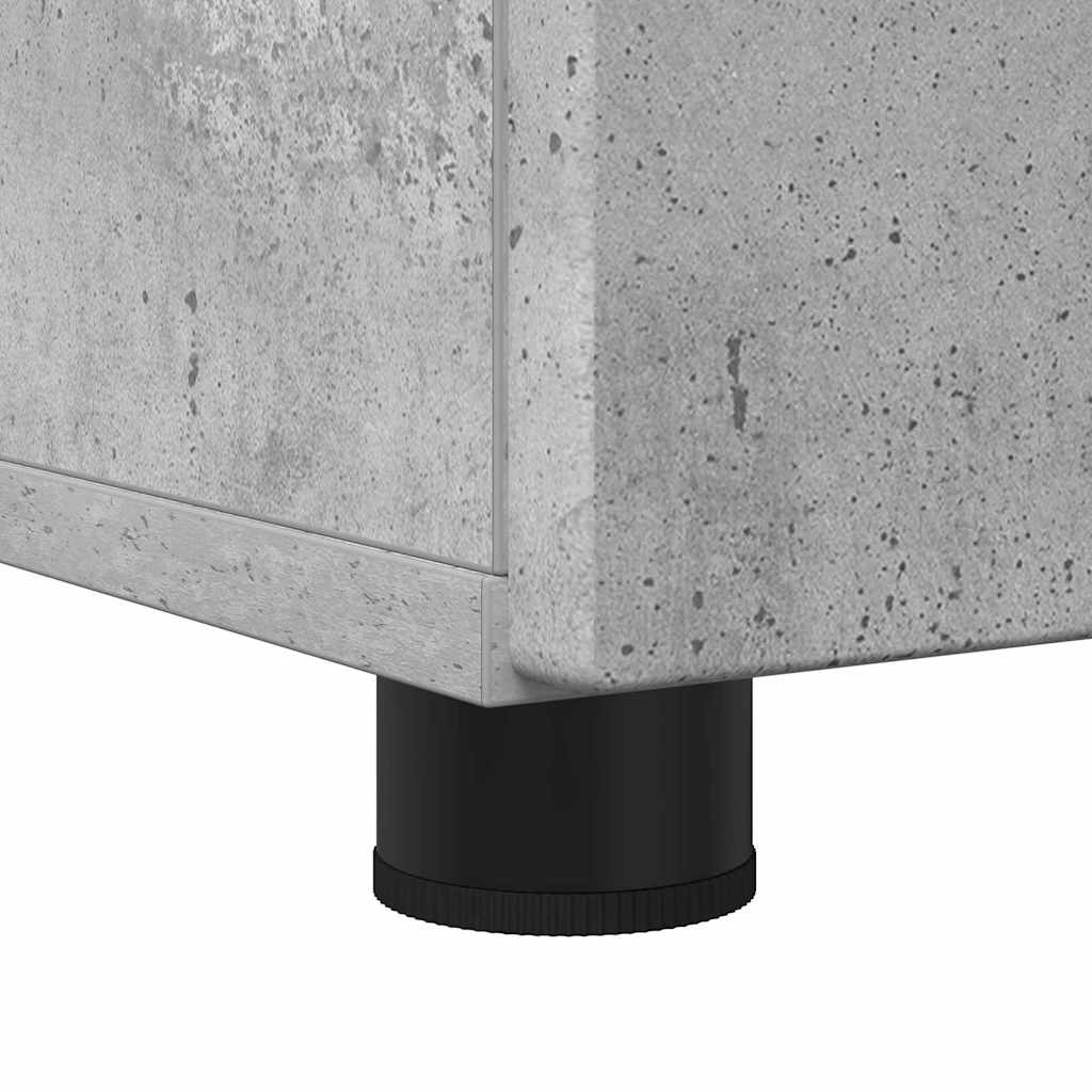 Gabinete de Baño con cajón Gris Concreto 76,5 x 35 x 64 cm