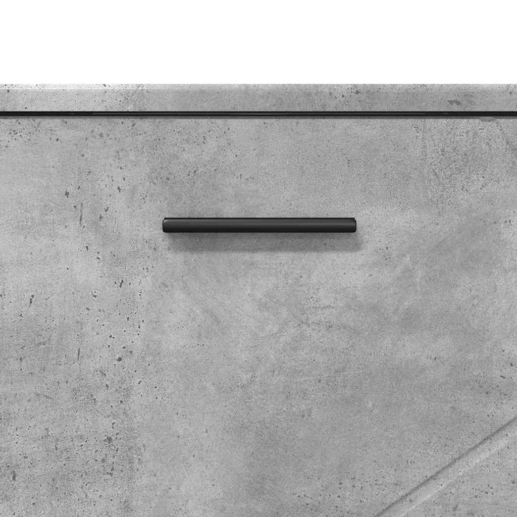 Gabinete de Baño con cajón Gris Concreto 76,5 x 35 x 64 cm