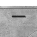 Gabinete de Baño con cajón Gris Concreto 76,5 x 35 x 64 cm