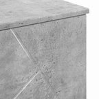 Gabinete de Baño con cajón Gris Concreto 76,5 x 35 x 64 cm