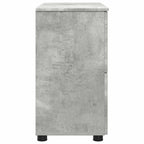 Gabinete de Baño con cajón Gris Concreto 76,5 x 35 x 64 cm