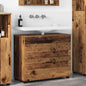 Concrete Grey Bathroom Cabinet with drawer 76.5 x 35 x 64 cm