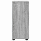 Gabinete de Baño con almacenamiento Gris Sonoma 60 x 35 x 80 cm
