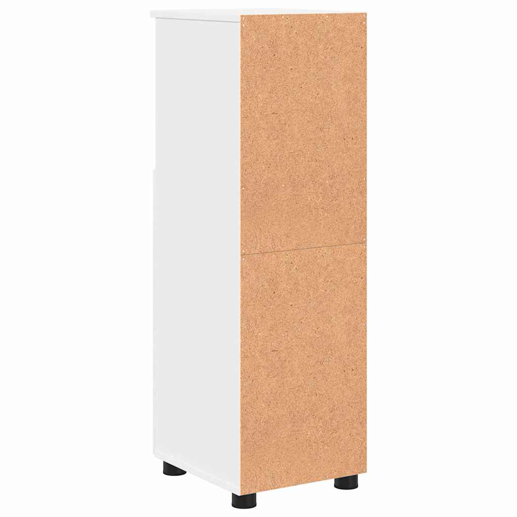 Gabinete de Baño 30 x 35 x 95 cm Madera contrachapada & Metal