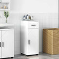 Gabinete de Baño 30 x 35 x 80 cm Madera contrachapada & Metal