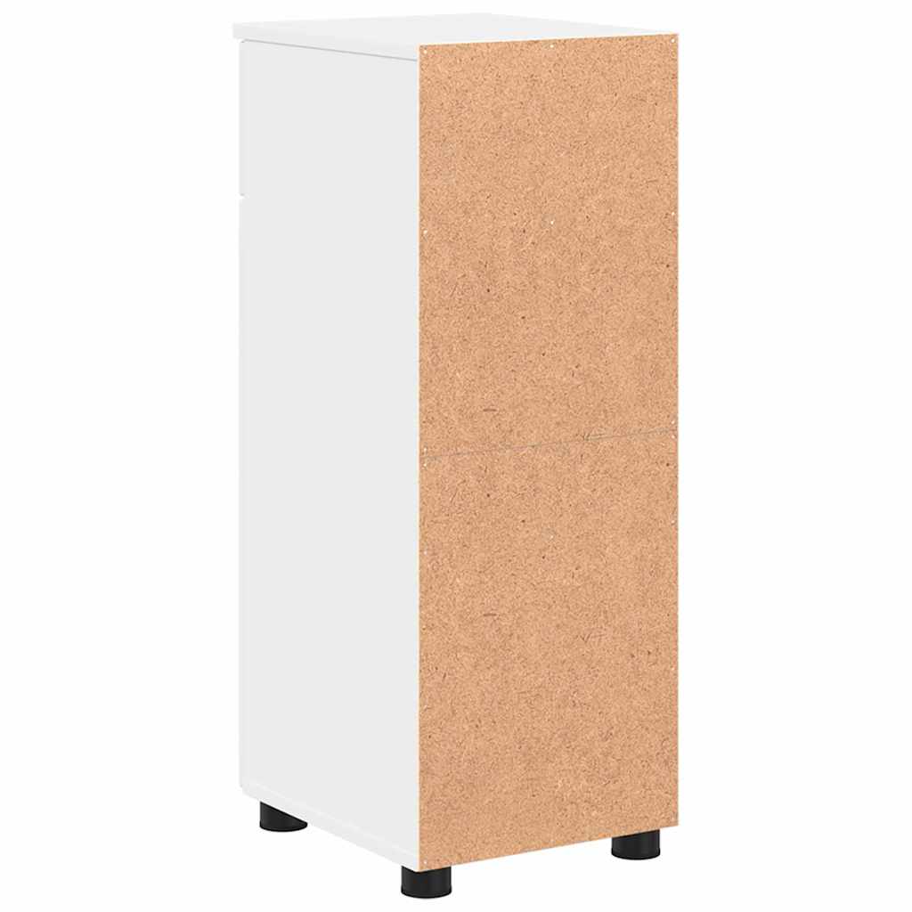 Gabinete de Baño 30 x 35 x 80 cm Madera contrachapada & Metal