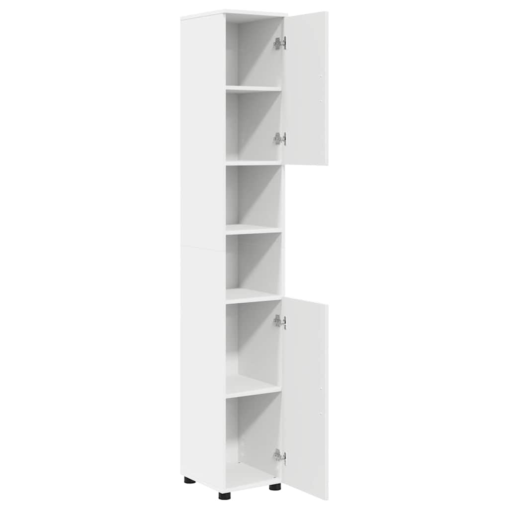 Gabinete de Baño 30 x 35 x 192 cm Madera contrachapada & Metal