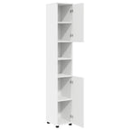 Gabinete de Baño 30 x 35 x 192 cm Madera contrachapada & Metal