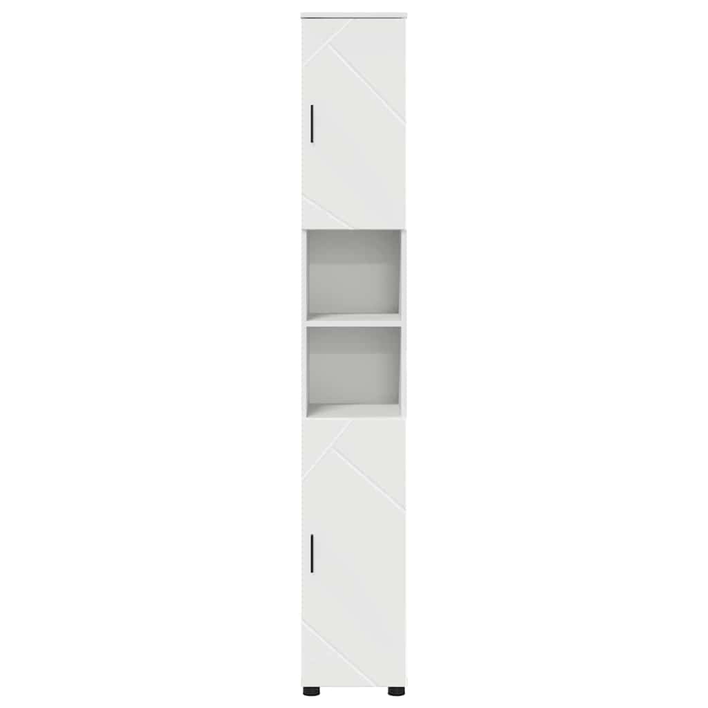 Gabinete de Baño 30 x 35 x 192 cm Madera contrachapada & Metal