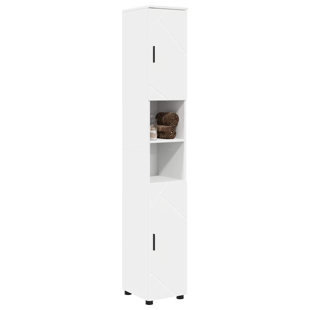Gabinete de Baño 30 x 35 x 192 cm Madera contrachapada & Metal